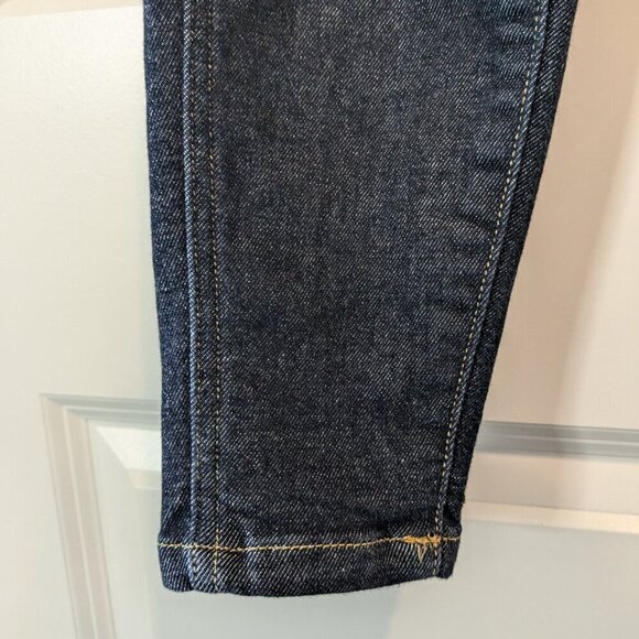 Everlane The Way-High Skinny Jeans Size 25 Regular Dark Wash Denim Stretch - Picture 9 of 16